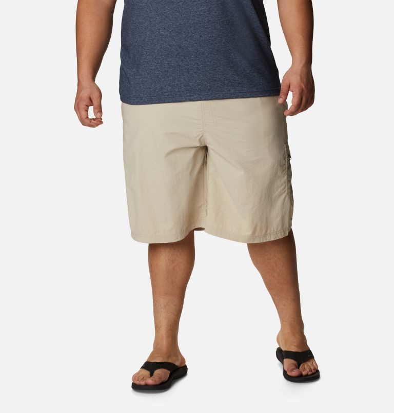 Men\'s Columbia Palmerston Peak Water Shorts Khaki | Plus Size CA-HC518